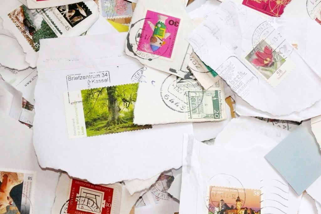 Die Briefgebühr bei der Post